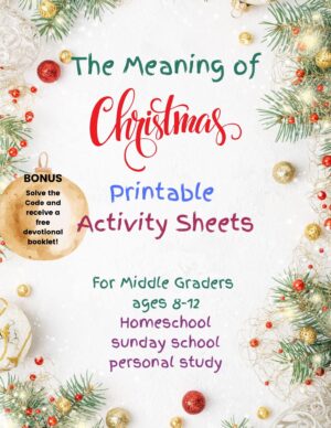 Faith-Based Christmas Activity Pages for Kids: Digital Download