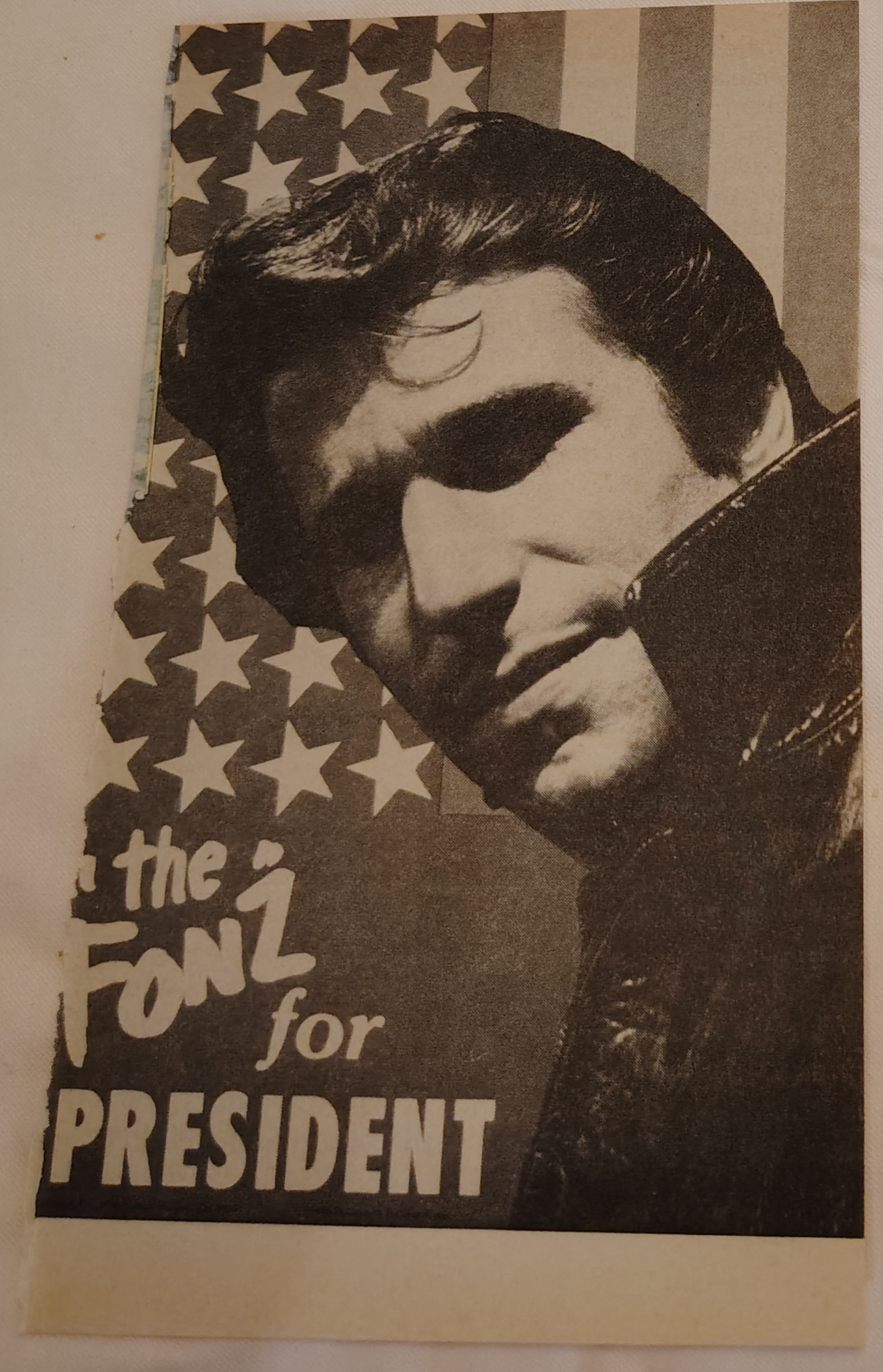 1976 Fonzie Scrapbook Pages for Junk Journalers | Retro for Happy Days Fans | Henry Winkler photos