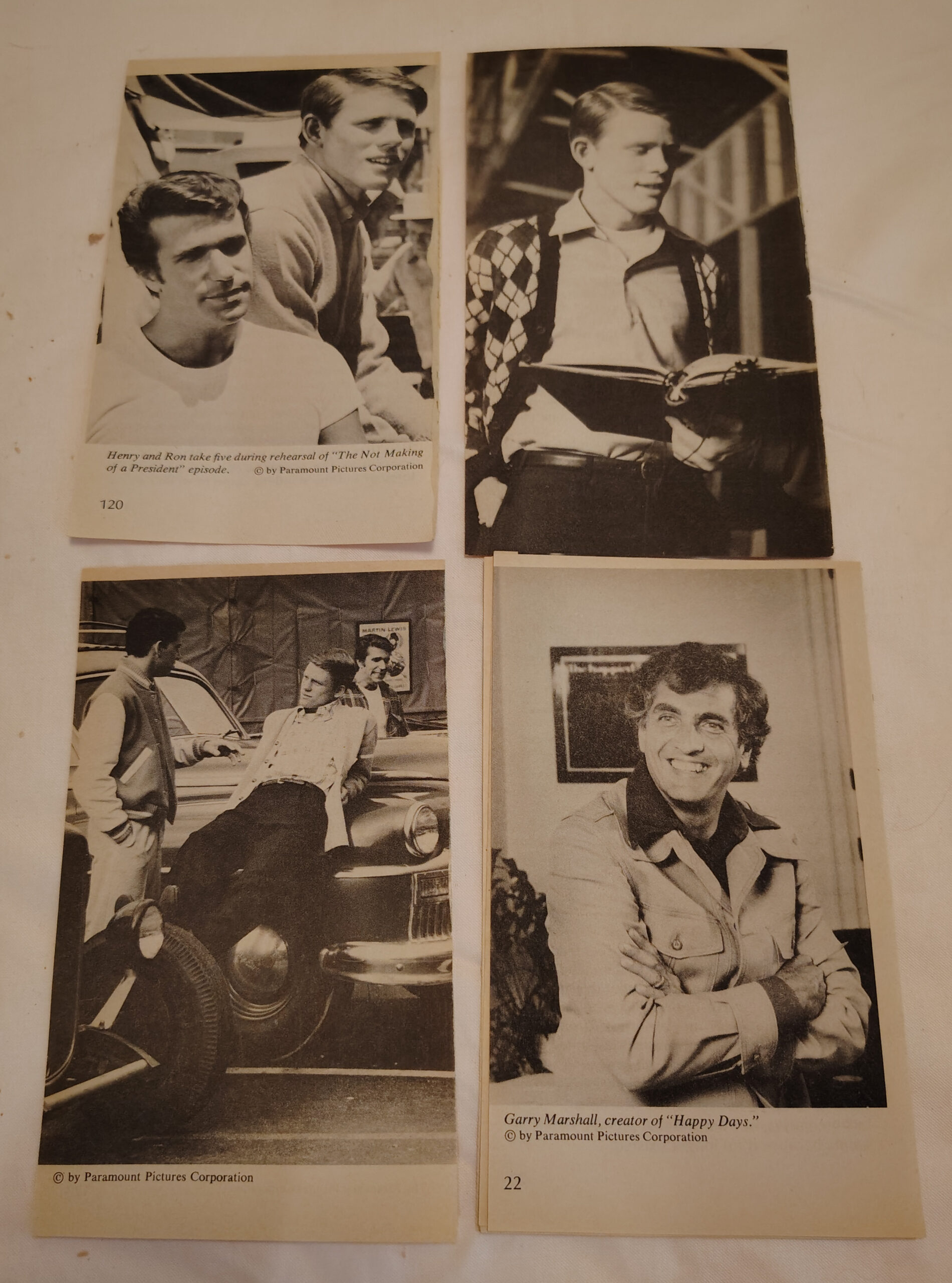 1976 Fonzie Scrapbook Pages for Junk Journalers | Retro for Happy Days Fans | Henry Winkler photos - Image 3