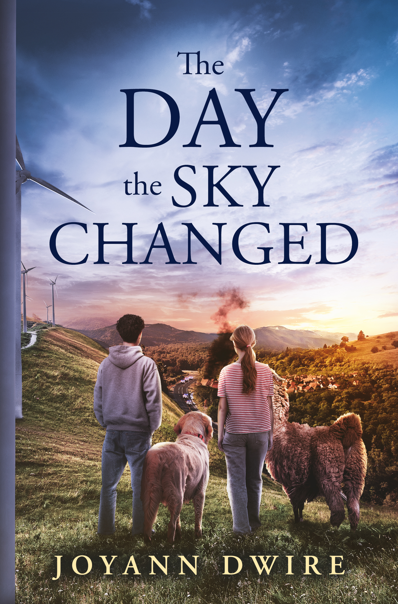 New middle grade novel the Day the sky Changed.